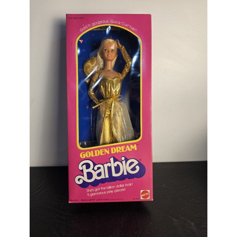 Vintage Barbie Golden Dream 1980 Mattel #1874